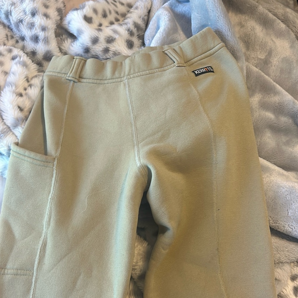 Kerrits Light Tan Kids Riding Tights
